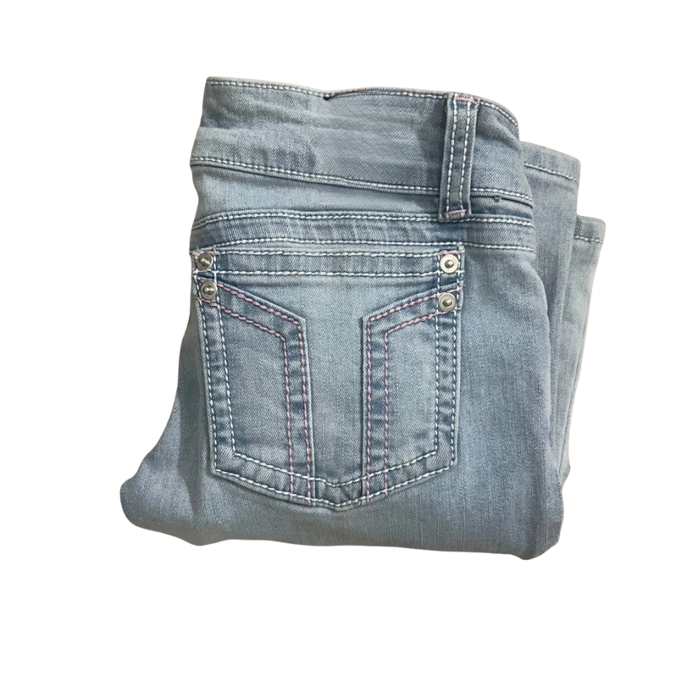 Low Rise Light Blue Jeans